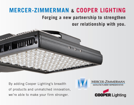 Mercer Zimmerman Represents Cooper Lighting